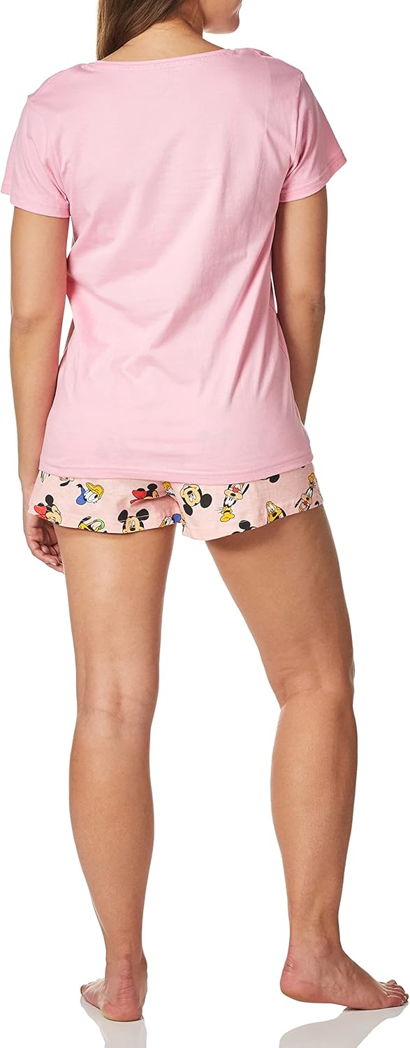 Pink Medium Mickey Mouse Pajamas Y318494