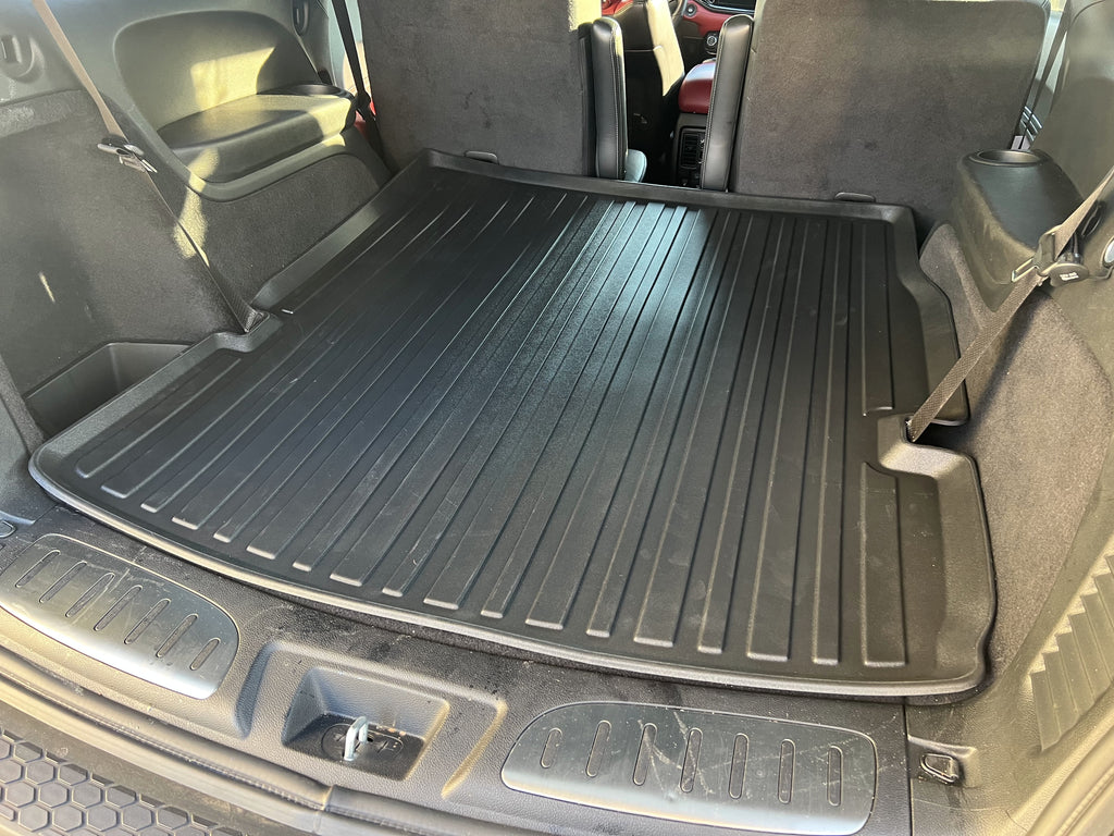 Black 3D Shaped Custom Fit Cargo Mat for Dodge Durango A348195