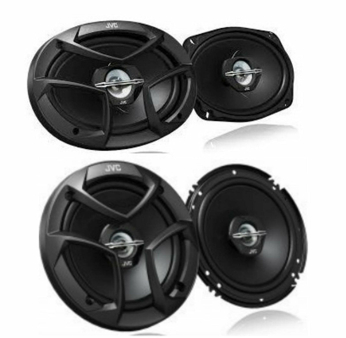 6x9 400W 3-Way and 6-1/2 300W 2-Way Car Audio Speakers B878