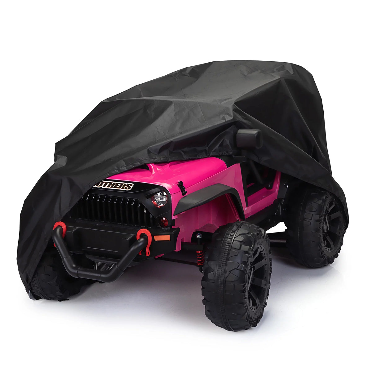 Kids Ride-On Toy Car Cover Black 55.5 x 32 x 31.5 inches H85529