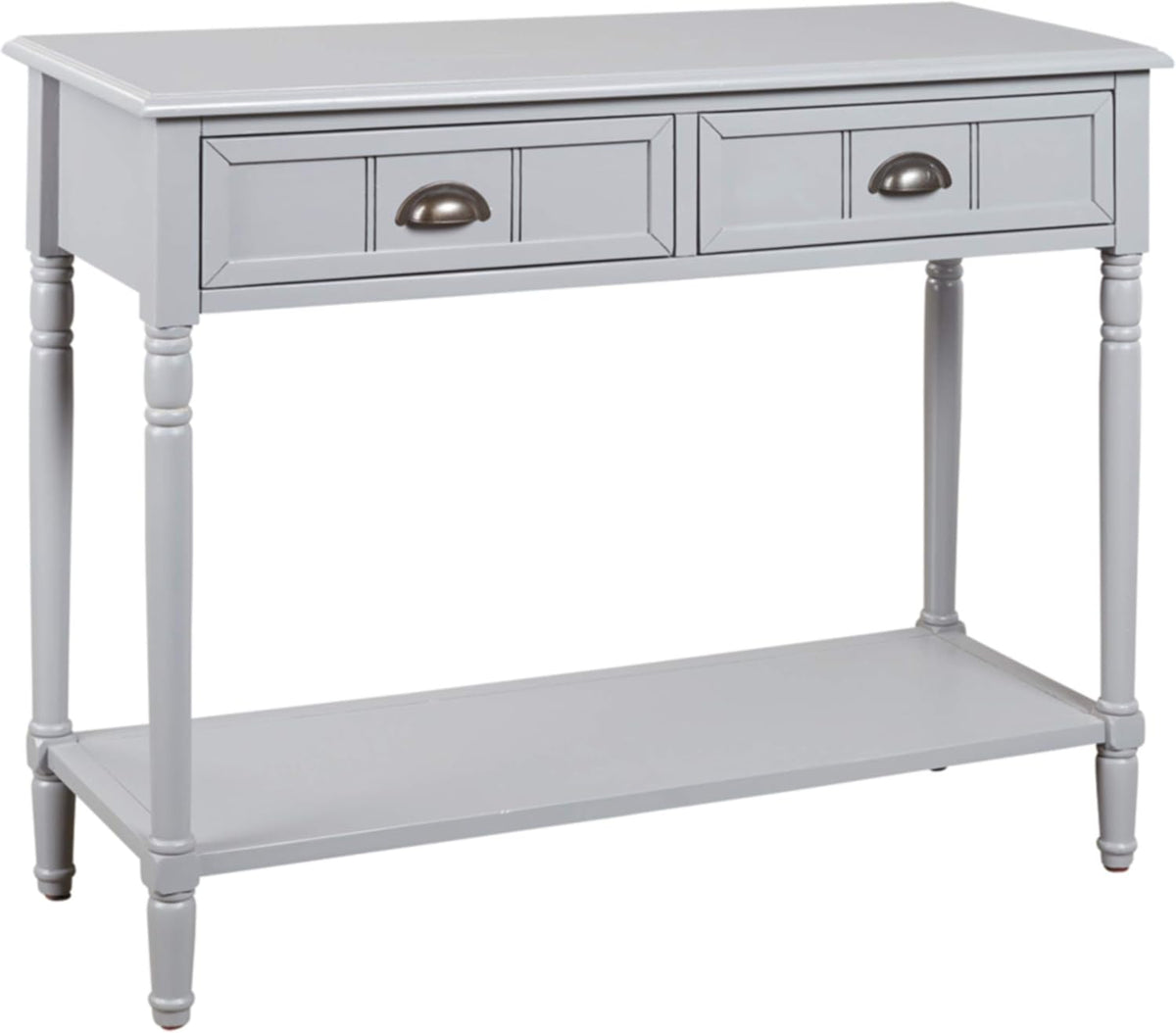 White 2 Drawer Console Sofa Table X863