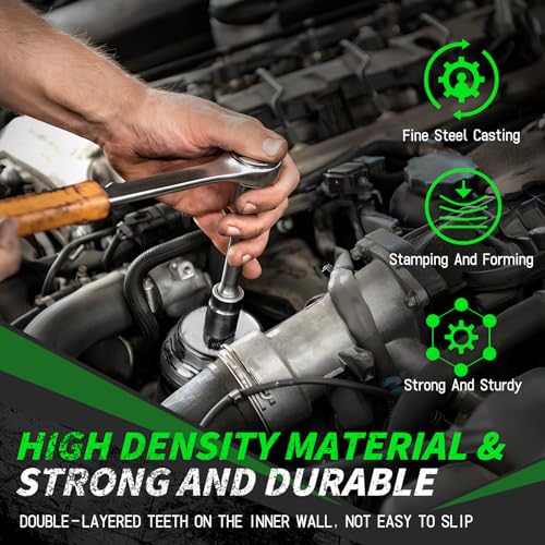 58 PCS Oil Filter Socket Set with 1/2 inch Drive F294