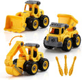 Take Apart Construction Vehicles Truck Toys Set with Drills U448