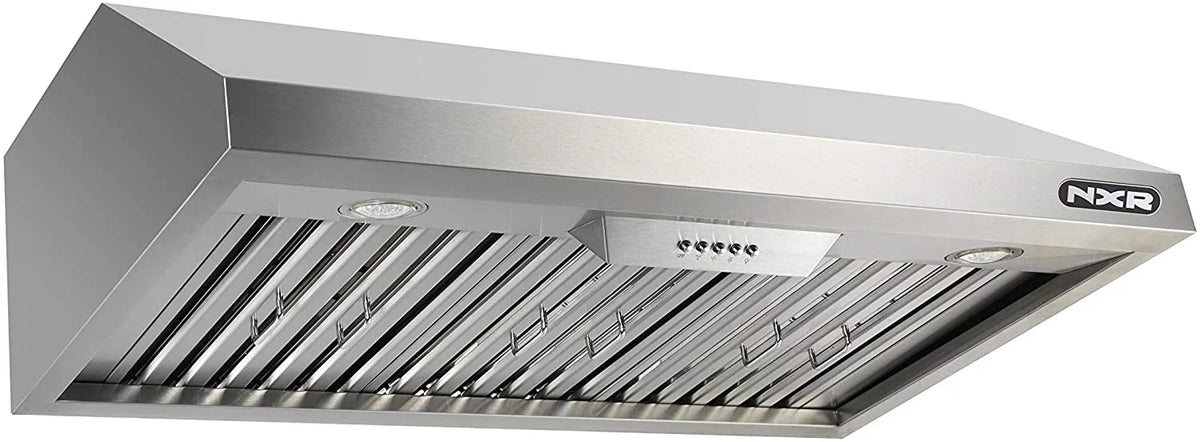 48 Stainless Steel Natural Gas Range with Convection Oven & Under Cabinet Hood M5484