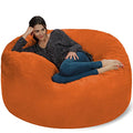 5 Ft Memory Foam Microfiber Bean Bag Chair F64040