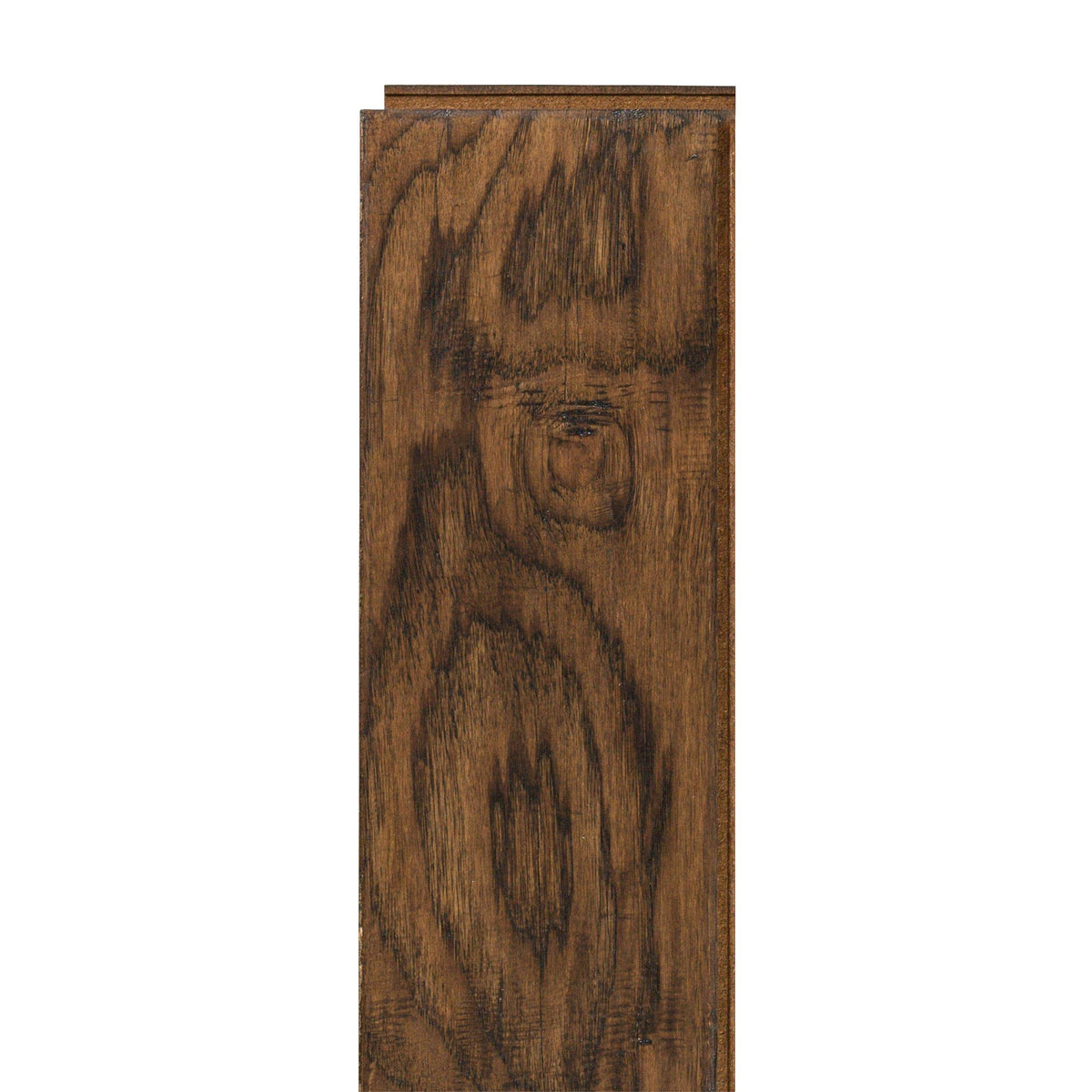 Medium Brown Hickory Locking Engineered Hardwood B52922