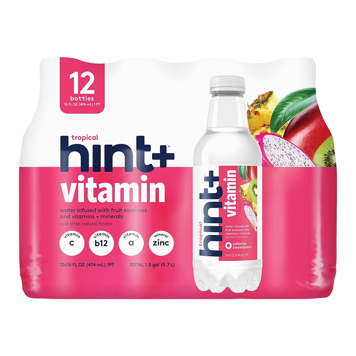 Tropical Water Infused With Vitamin C, Zero Sugar P139