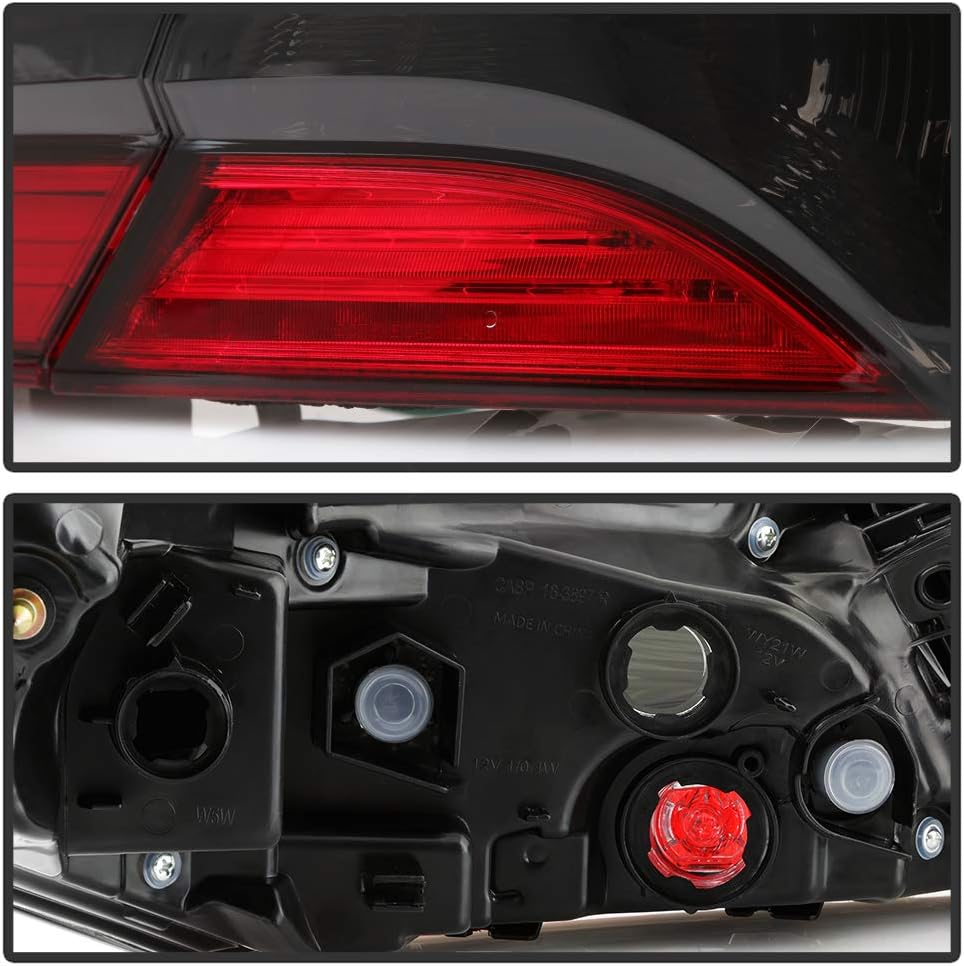 Red Smoke Tail Lights Rear Brake Lamps Assembly 4PCS O937639