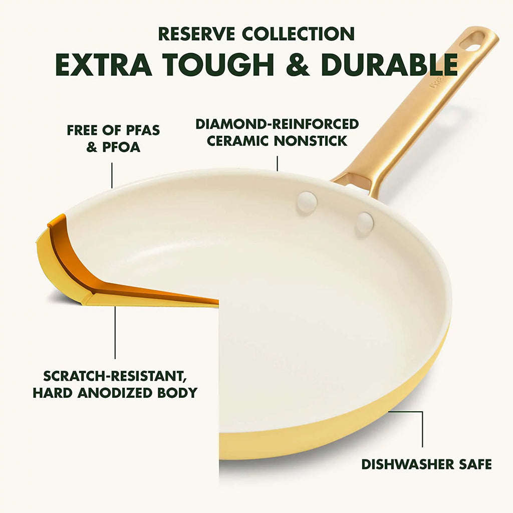 Hard Anodized Ceramic Nonstick 10 Piece Cookware Set S565