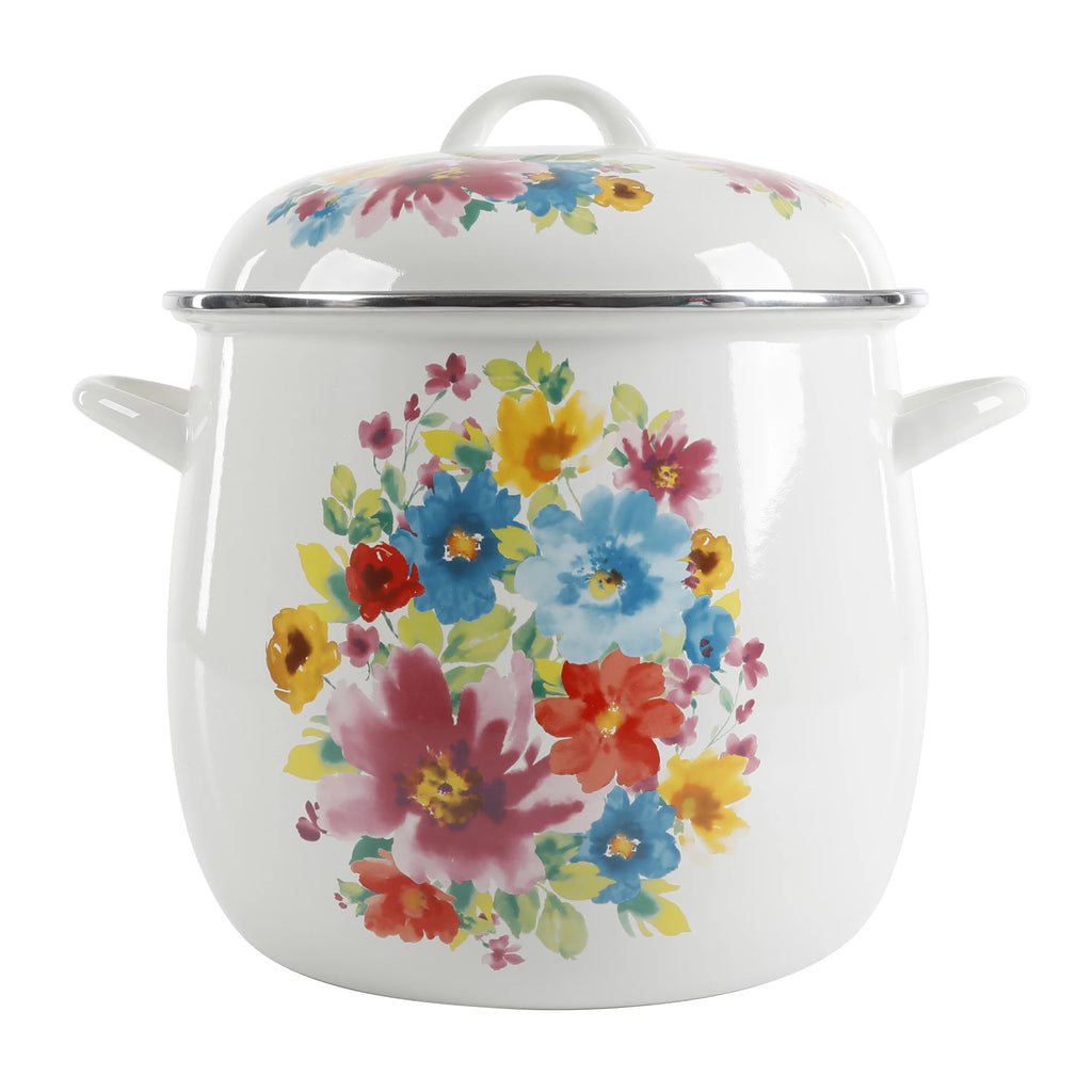 12-Quart Enamel-on-Steel Stock Pot O707