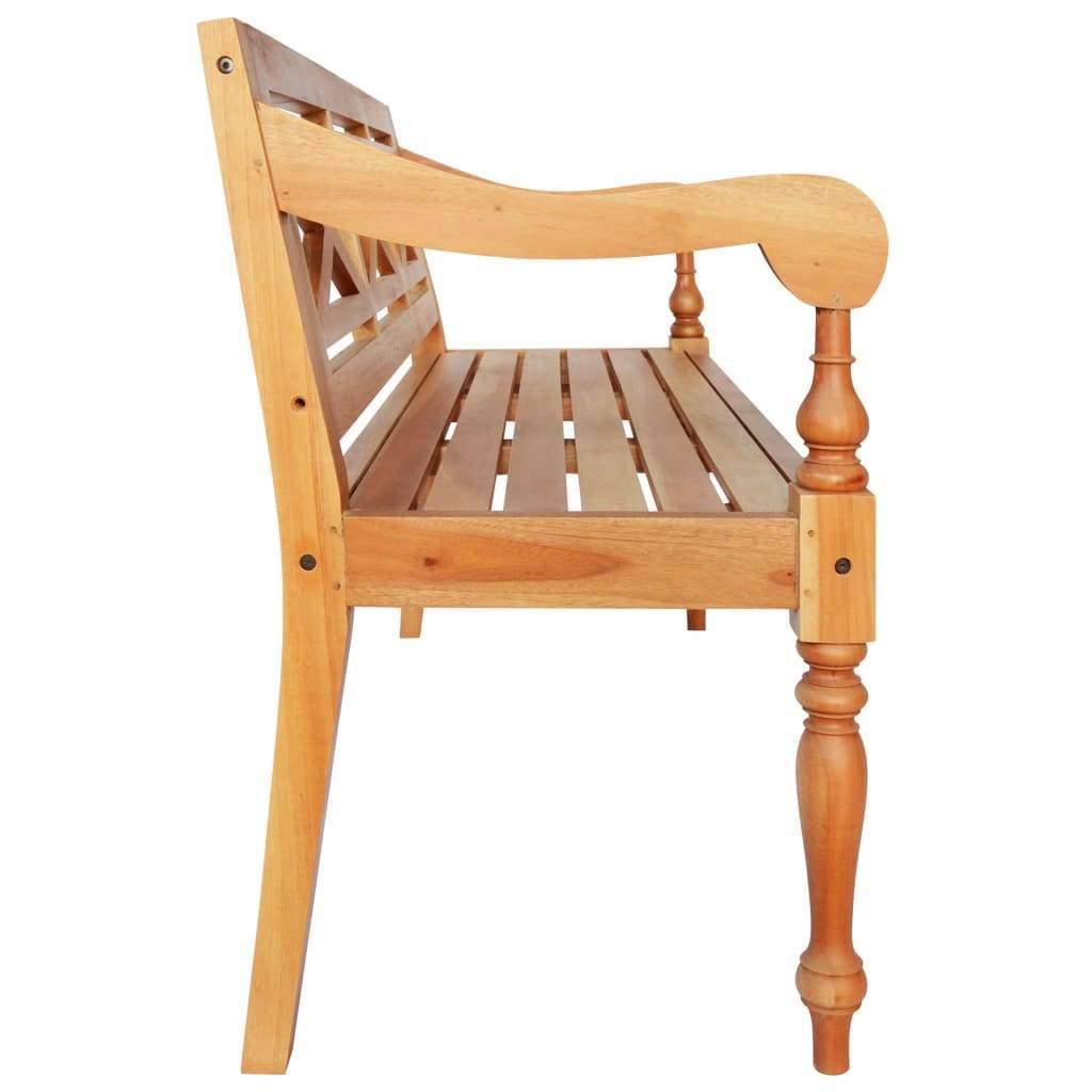Solid Mahogany Wood Bench F985590