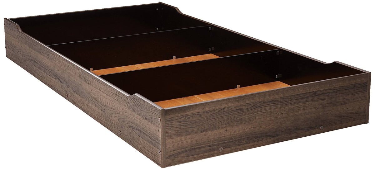 Dark Brown Trundle Under Bed Storage H675910