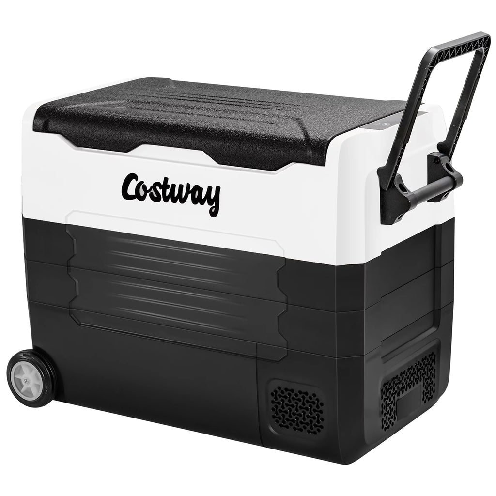 58 Quarts Portable Dual Zone Car Refrigerator M376187