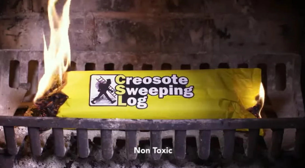 Creosote Sweeping Log for Fireplaces and Woodstoves H933