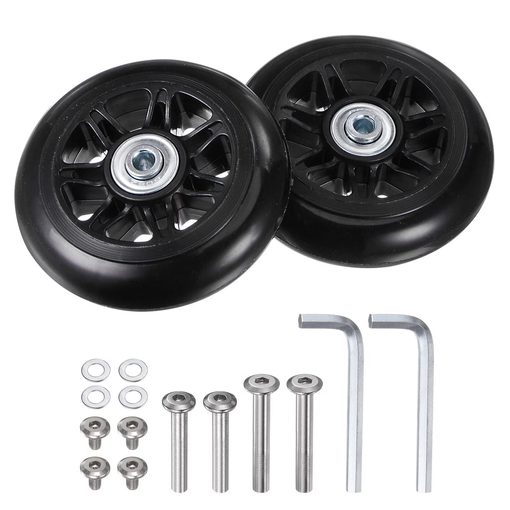 4 PU Bearing Replacement Luggage Wheels for Suitcase P8297
