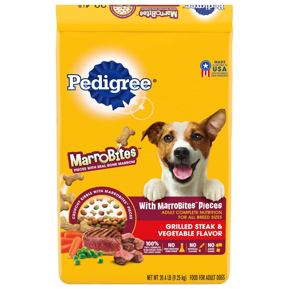 Steak & Vegetable Adult Dry Dog Food I2124