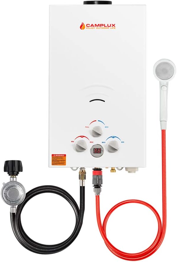 Portable Propane Gas Tankless Water Heater 2.64 GPM M886