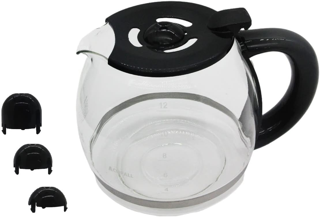 Black Handle 12 Cup Coffee Carafe K8713