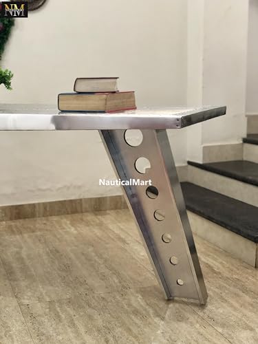 Silver Aluminum Desk (64 Inches) F3454