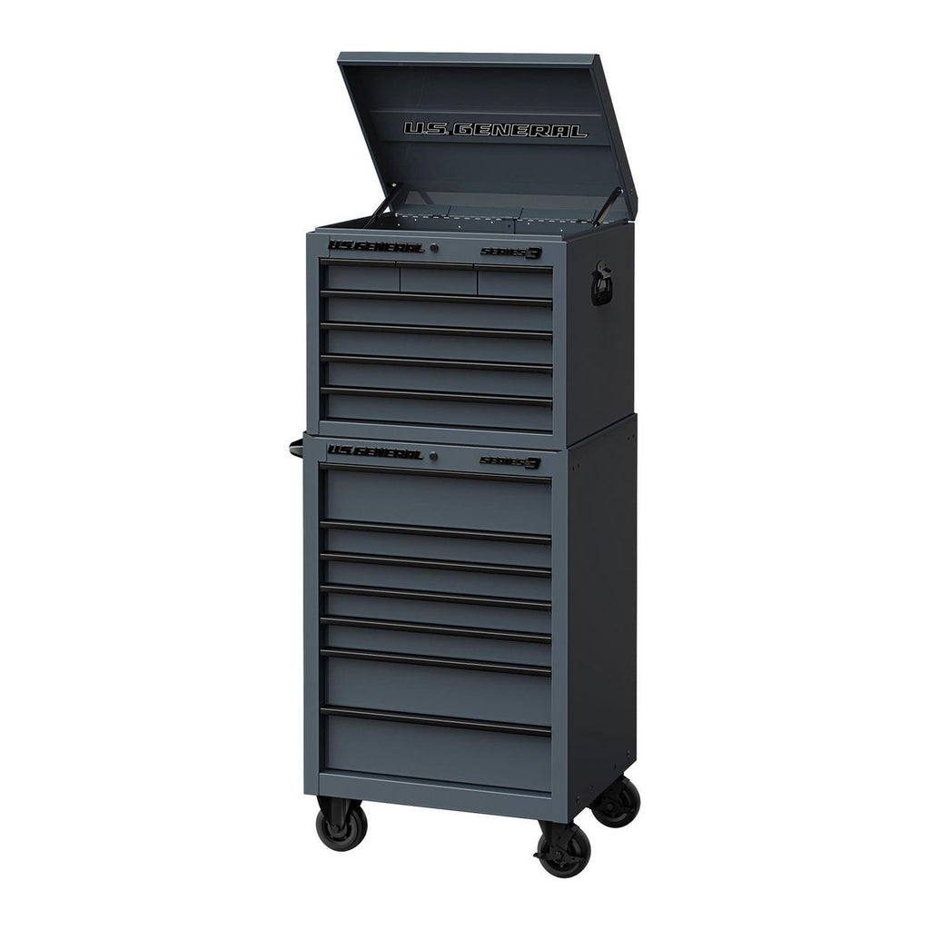 27 in. x 22 in. Slate Gray Top Chest W639