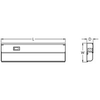White LED Undercabinet S38349