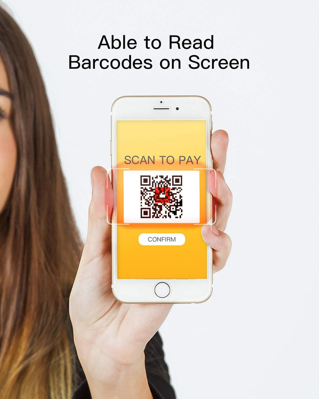 2D Bluetooth Barcode Scanner Q8919