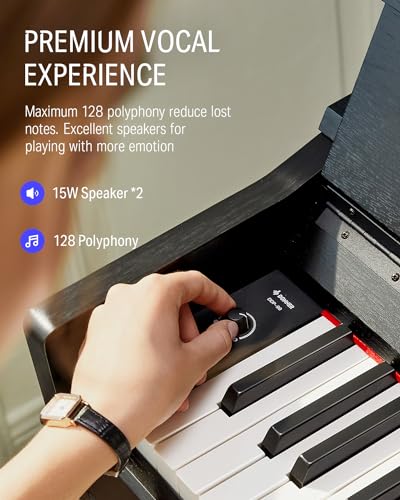 88 Key Weighted Digital Piano with Three Pedals Y887051