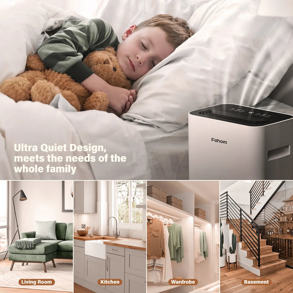 50 Pints Dehumidifier with Drain Hose S7865