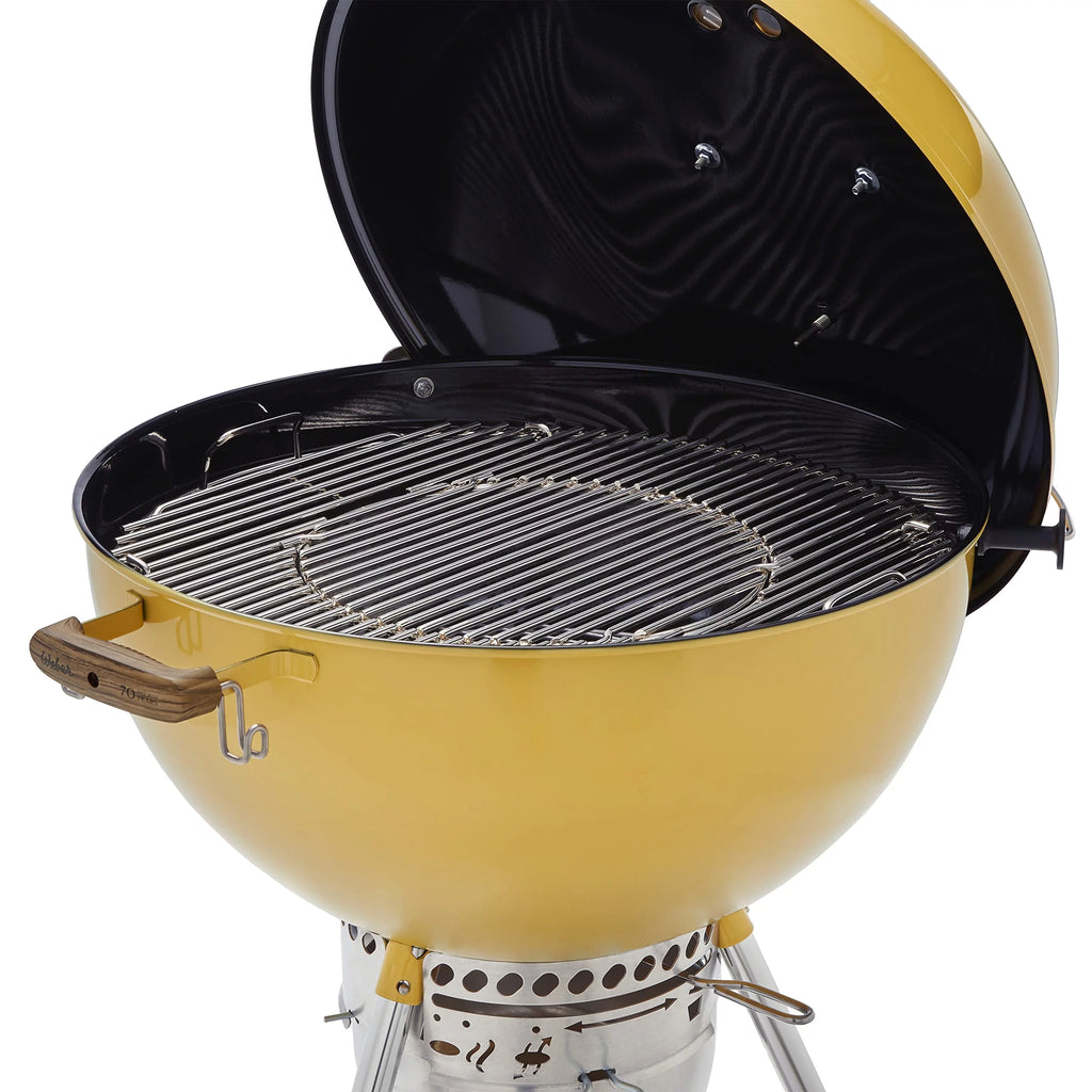 22 in. Kettle Charcoal Grill Yellow J598101