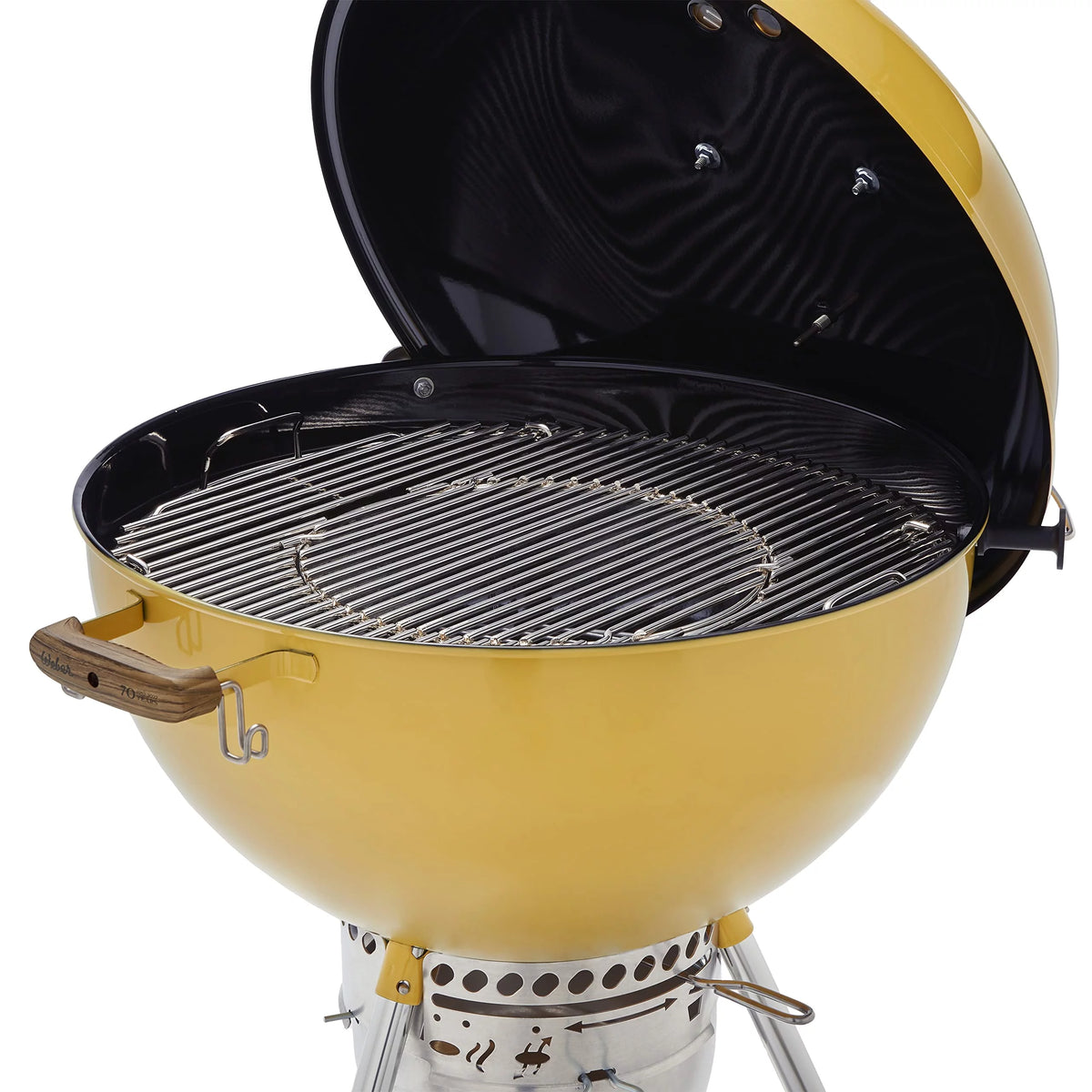 22 in. Kettle Charcoal Grill Yellow J598101
