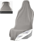 Gray Non-Slip Removable Car Seat Cover Pack of 2 I419673