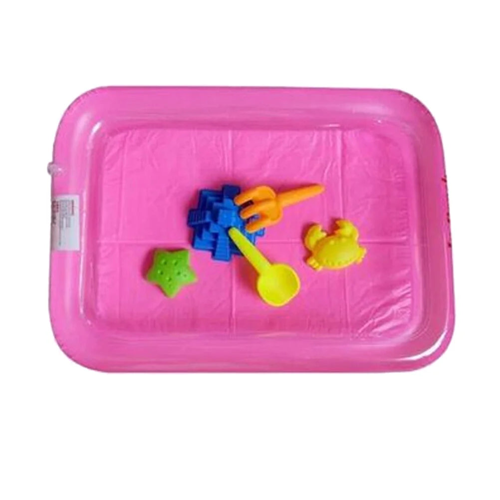 Pink Inflatable Sand Toy Tray G9422