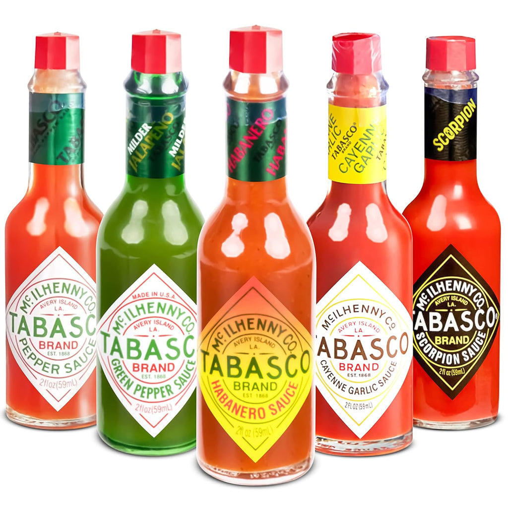 Tabasco Hot Sauce Scorpion Variety Pack 2 oz Bottles B363