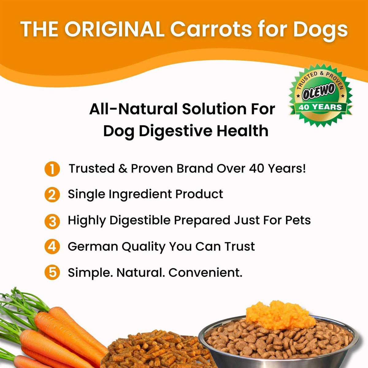 Original Carrots for Dogs H320