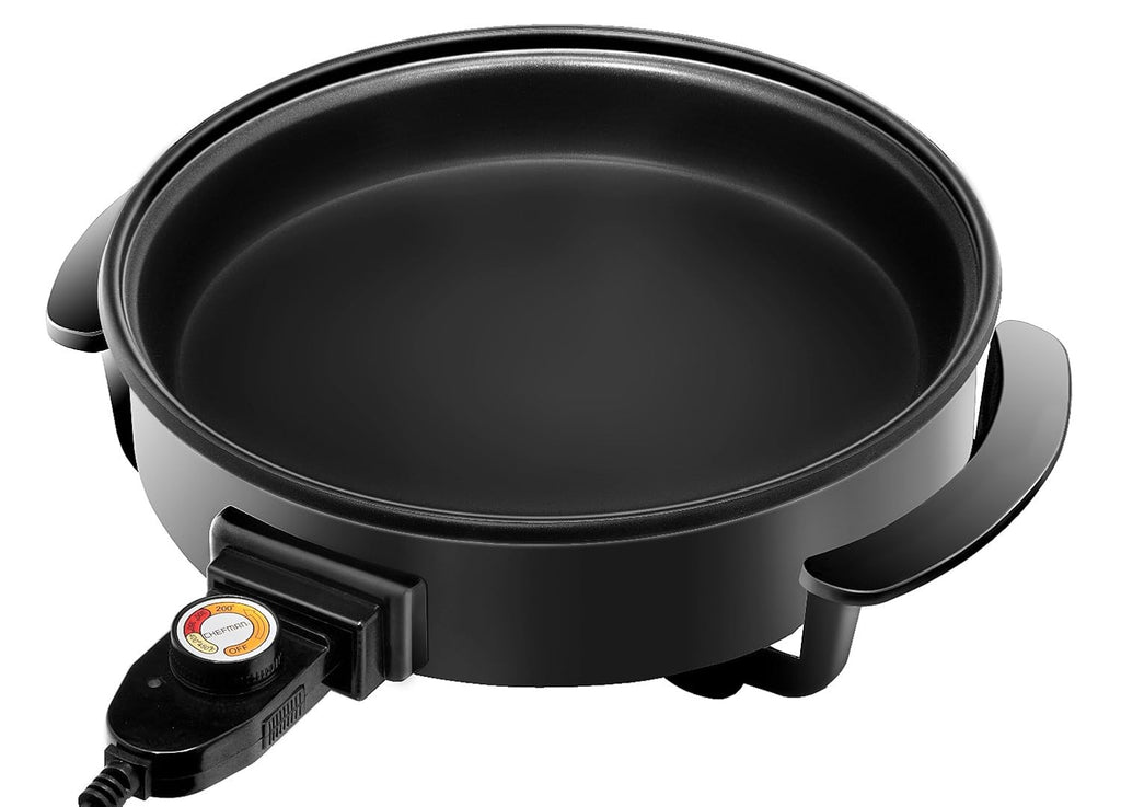 12 Inch Non Stick Electric Skillet with Glass Lid P4414