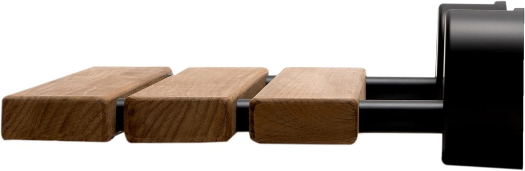 Folding Teak Shower Seat Wall Mounted T834