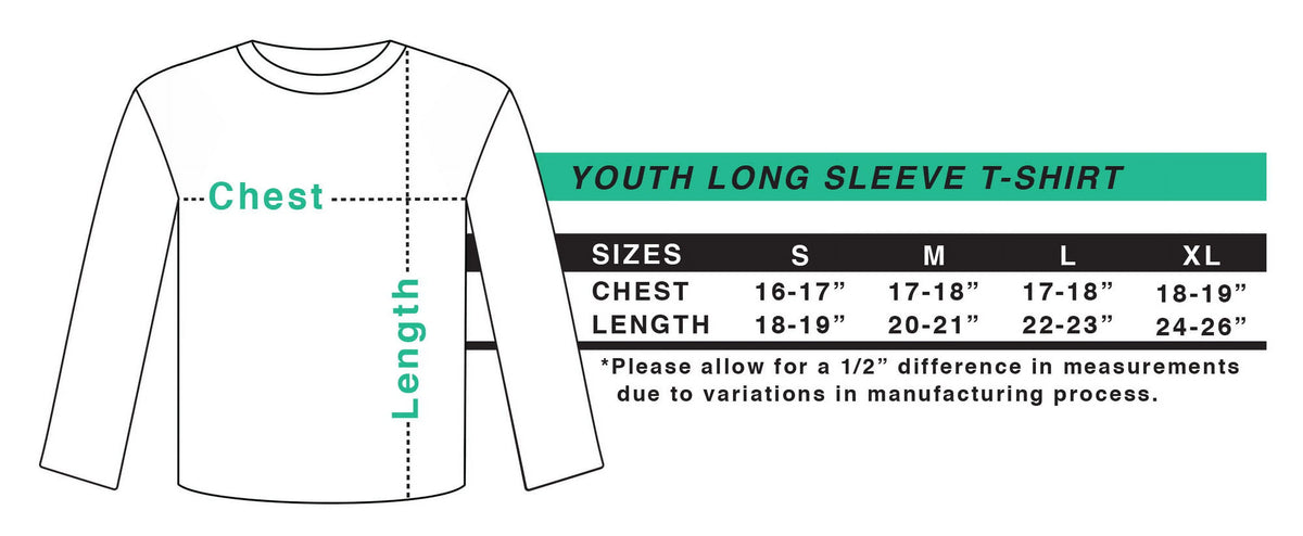 Long Sleeve Youth T-Shirt T47338