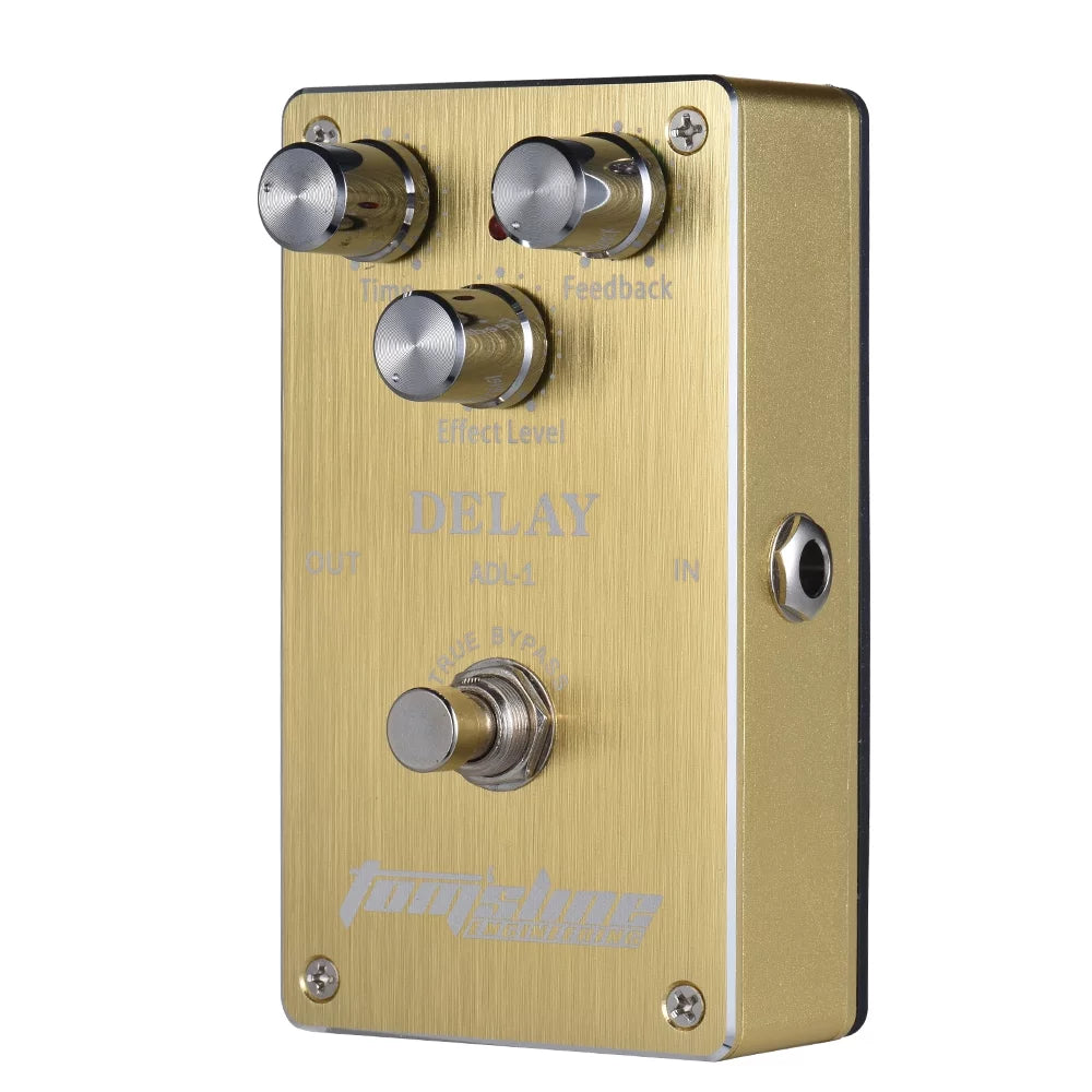 Delay Electric Guitar Effect Pedal Aluminum Alloy Housing True Bypass L59031
