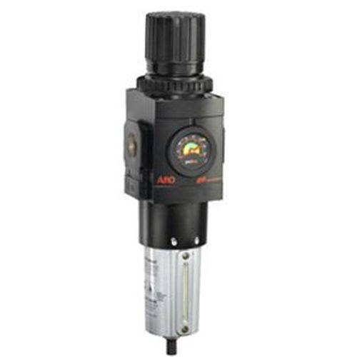 1/2x22 Relieving Piggyback Filter-Regulator with Polycarbonate Bowl and Gauge B173573