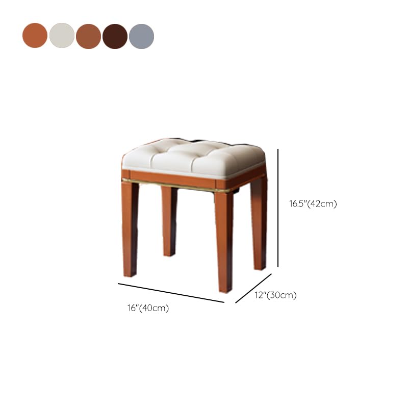 9 Drawer Vanity Table and Stool Set with LED Light U175994