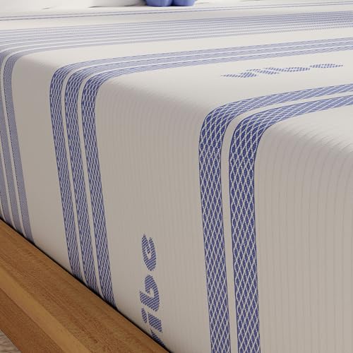Gel Memory Foam Mattress, 12-Inch Queen White J512