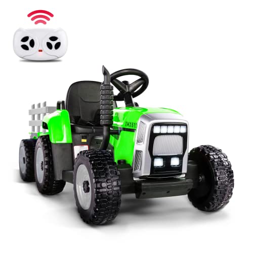 12V Battery Powered Electric Ride on Tractor with Remote Control O54333