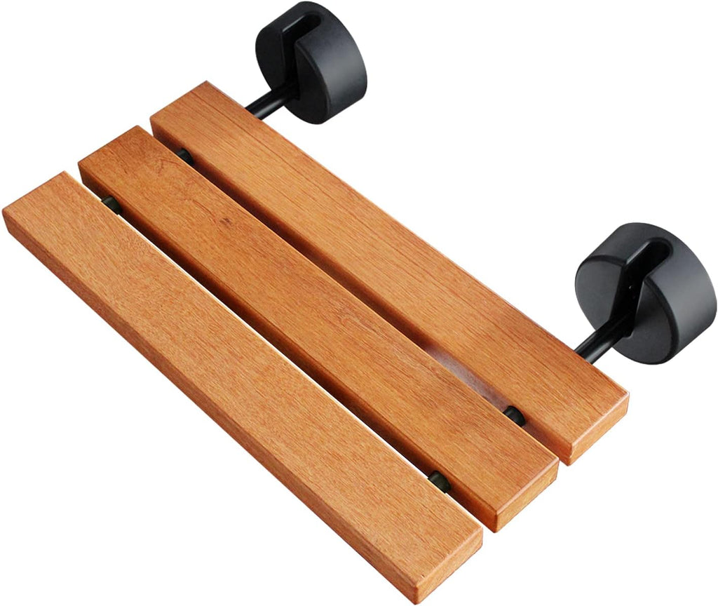 Folding Teak Shower Seat Wall Mounted T834