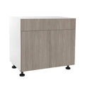 Grey Nordic Stock Sink Base Cabinet O5119