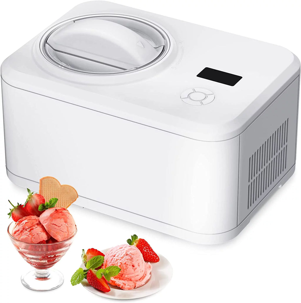 1.5qt Electric Ice Cream Maker with Compressor I519