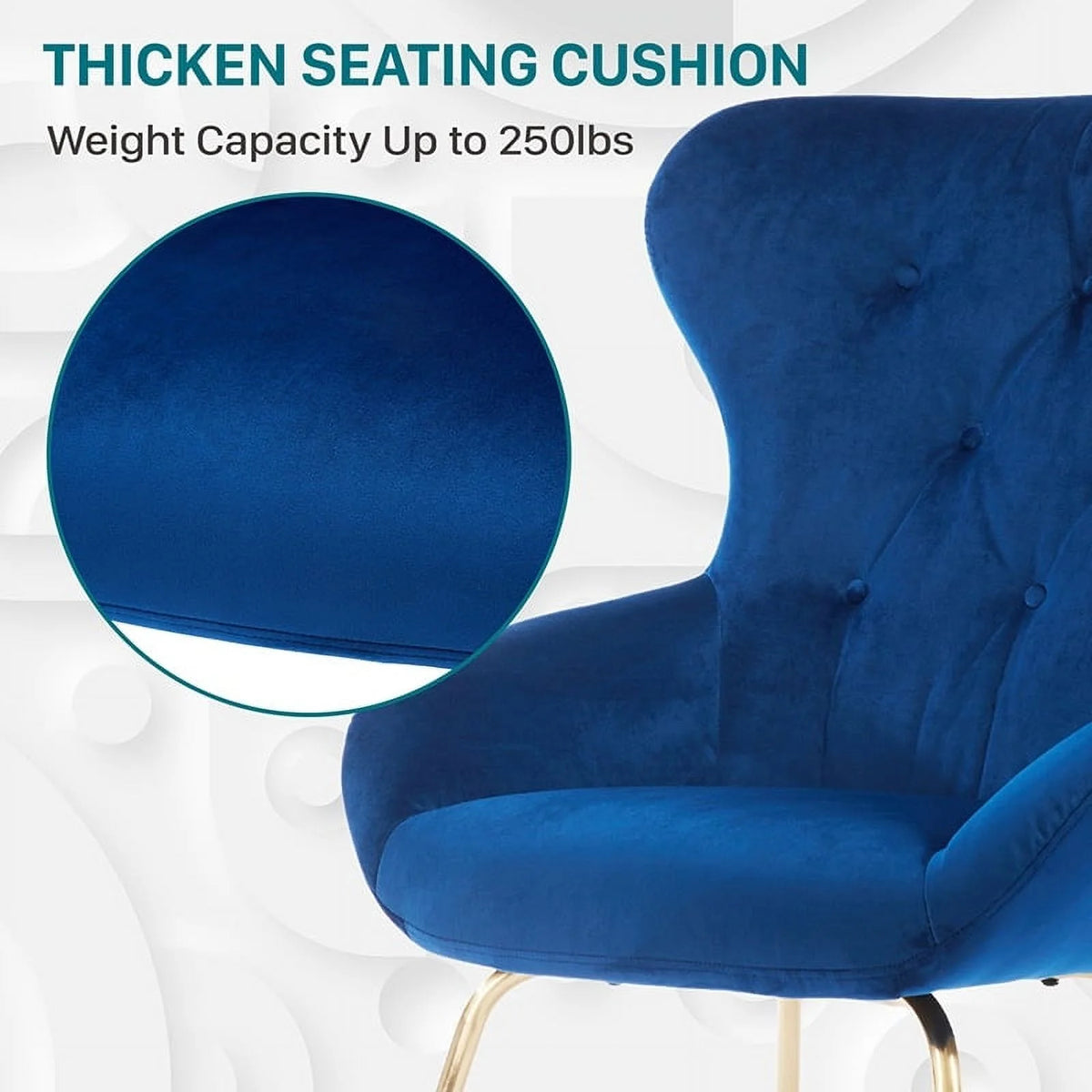 Blue Metal Office Chair K57123