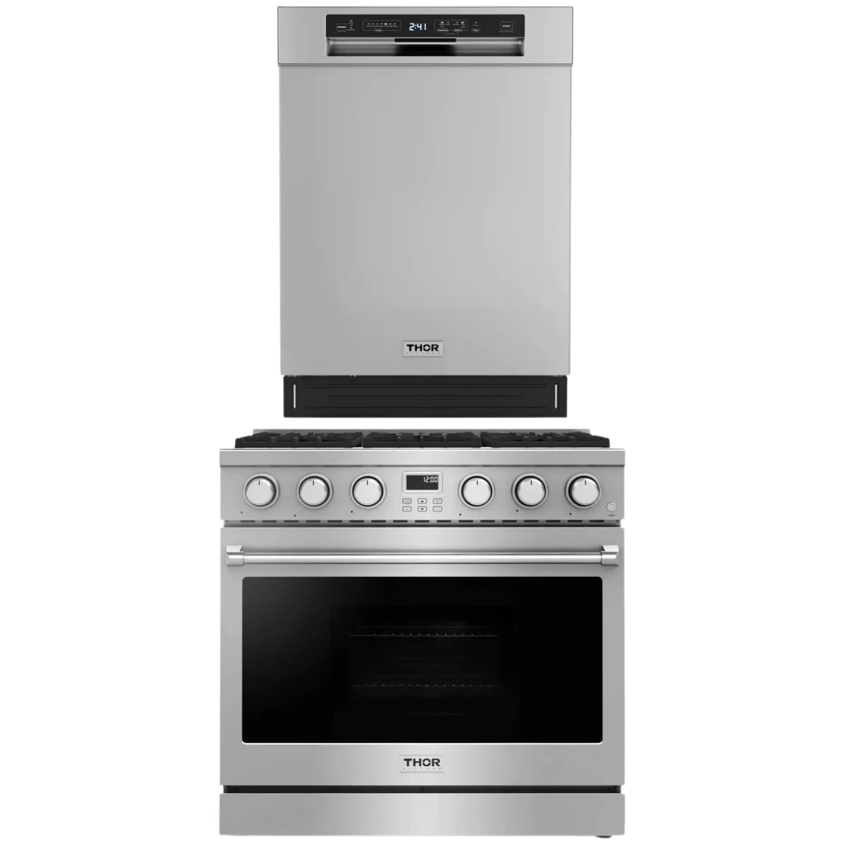 36 Gas Range and Dishwasher H47378