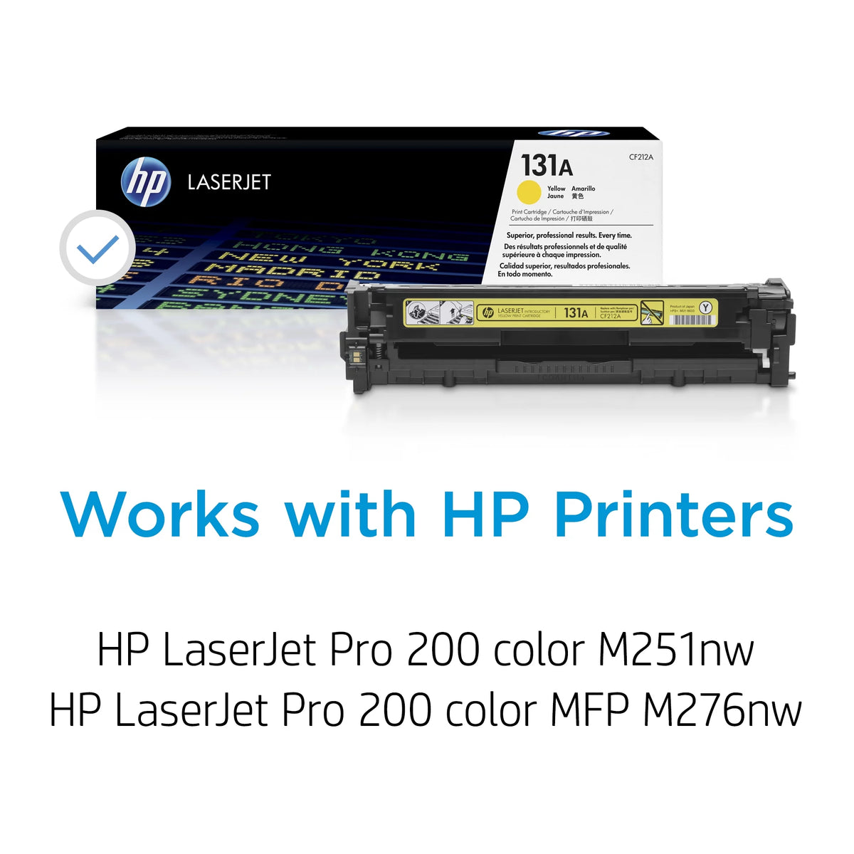 Yellow LaserJet Toner Cartridge O6534