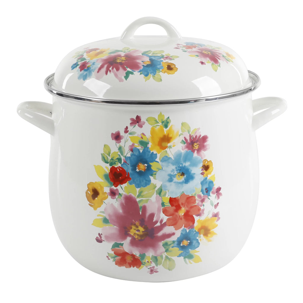 12-Quart Enamel-on-Steel Stock Pot O707