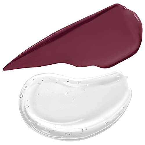 Long-Lasting Liquid Lipstick with Clear Lip Gloss - Rebel In Red (Warm Red) V711553